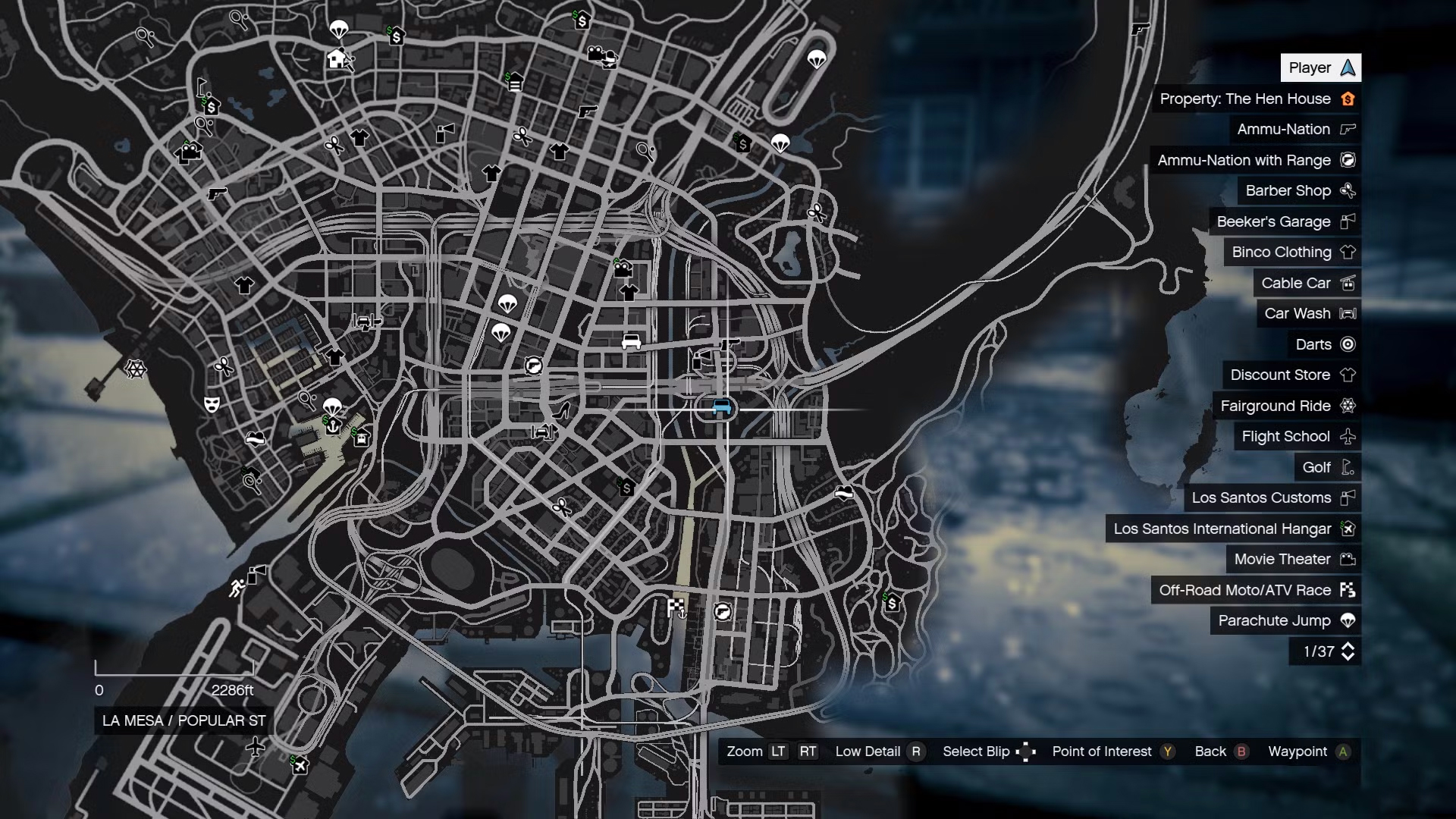 La Mesa map gta 5