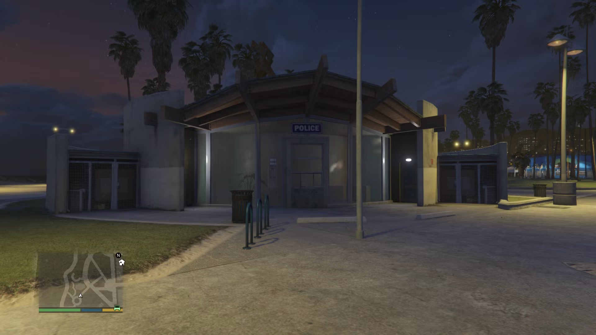 Posterunek policji plaży Vespucci gta 5