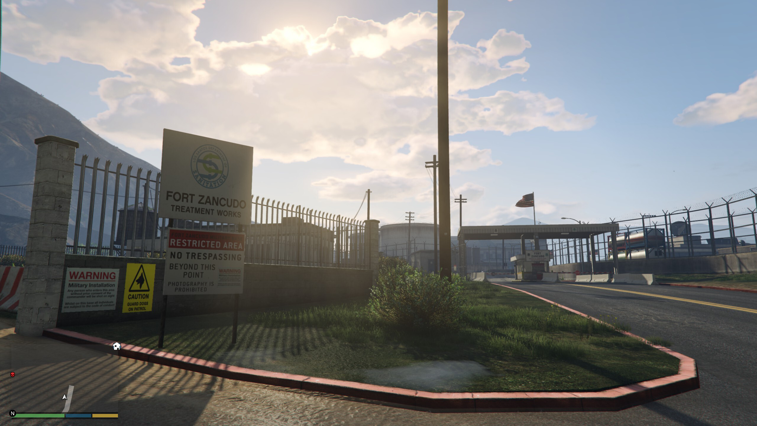 gdzie jest baza wojskowa w gta v​