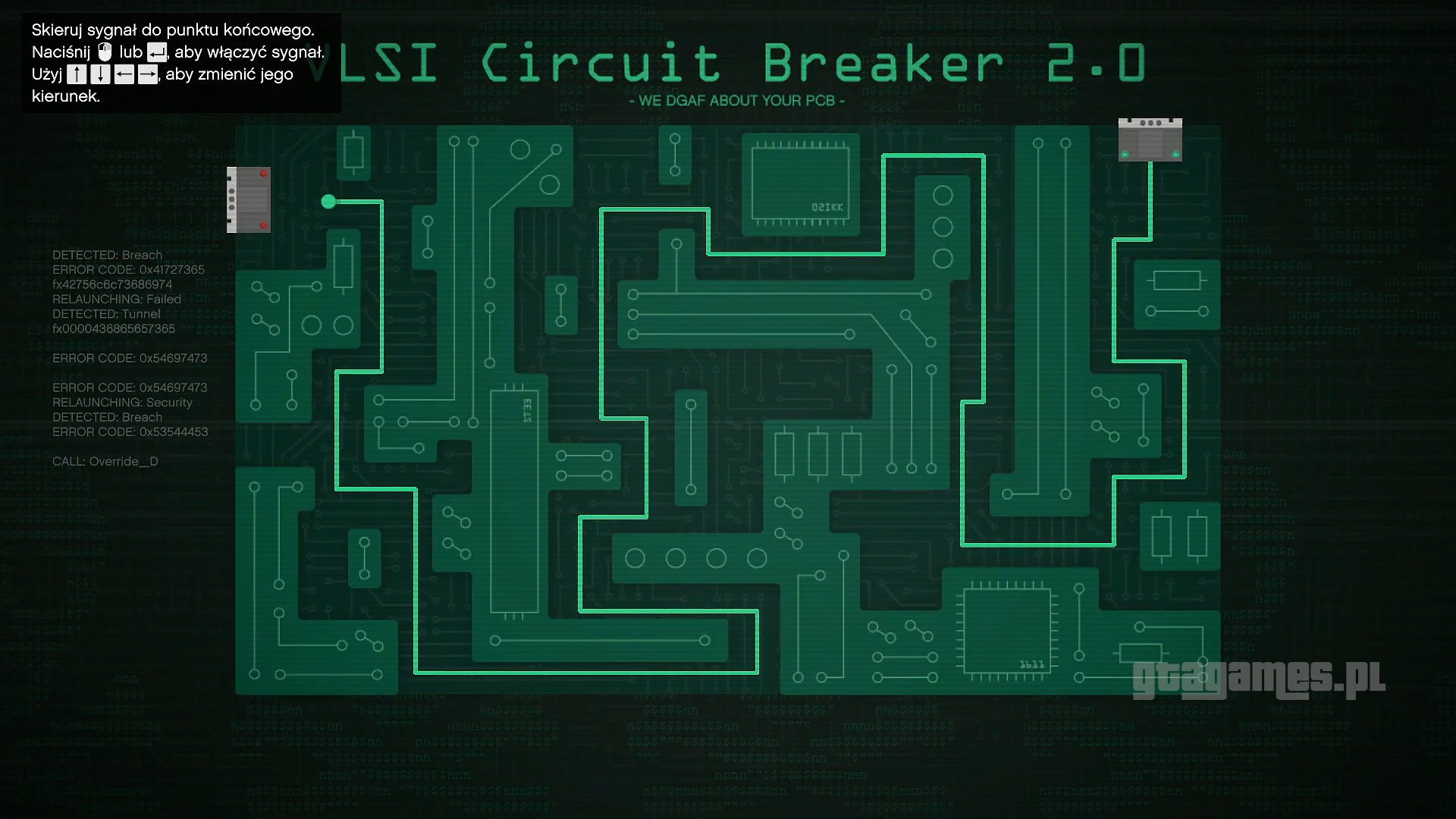 Napad na Fleeca poradnik - minigra hakowanie systemu bankowego (wąż) w GTA Online